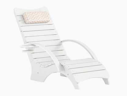 AquaCurve™ Aquawave In-Pool Lounge Chair with Armrests & Cup Holder for Tanning Ledge and Sun Shelf