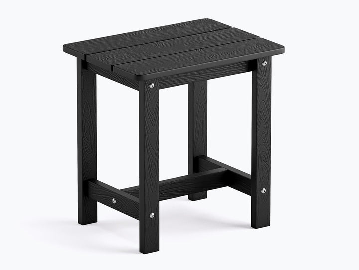View black AquaCurve in-pool side table