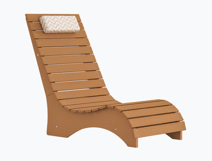 In-Pool Loungers & Chaise Sets, HDPS Pool Lounge Chairs for Shallow Water with Headrests