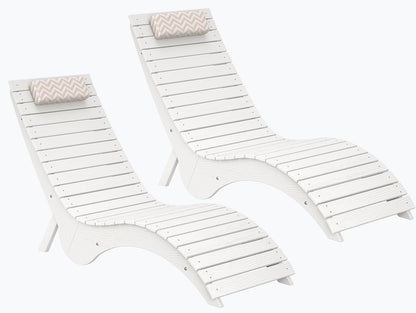 In-Pool Loungers & Chaise Sets, HDPS Pool Lounge Chairs with Headrests