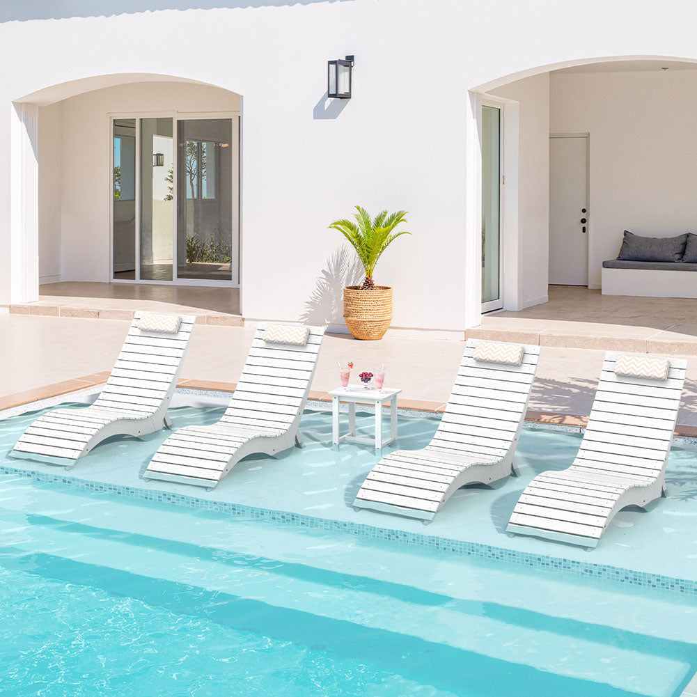 AquaCurve™ Aquawave Sun Shelf Chairs for In-Pool Use