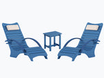 AquaCurve™ Aquawave In-Pool Lounge Chair with Armrests & Cup Holder for Tanning Ledge and Sun Shelf | Michelle