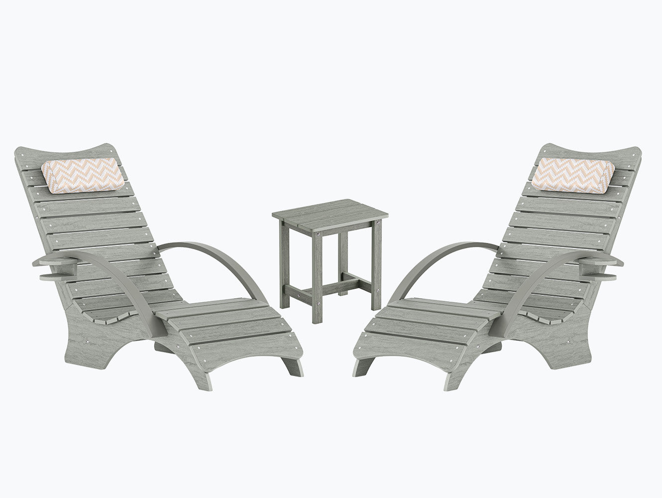 AquaCurve™ Aquawave In-Pool Lounge Chair with Armrests & Cup Holder for Tanning Ledge and Sun Shelf