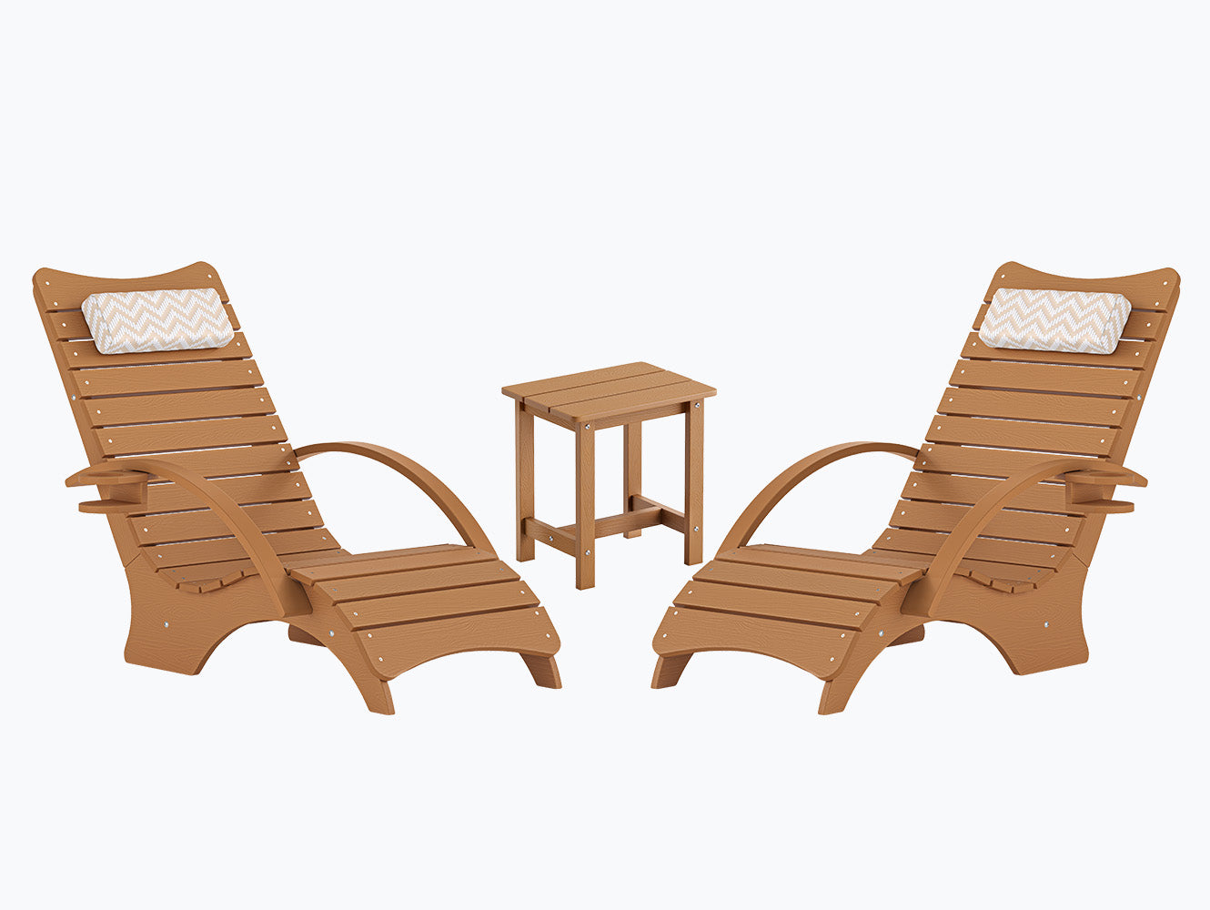 AquaCurve™ Aquawave In-Pool Lounge Chair with Armrests & Cup Holder for Tanning Ledge and Sun Shelf