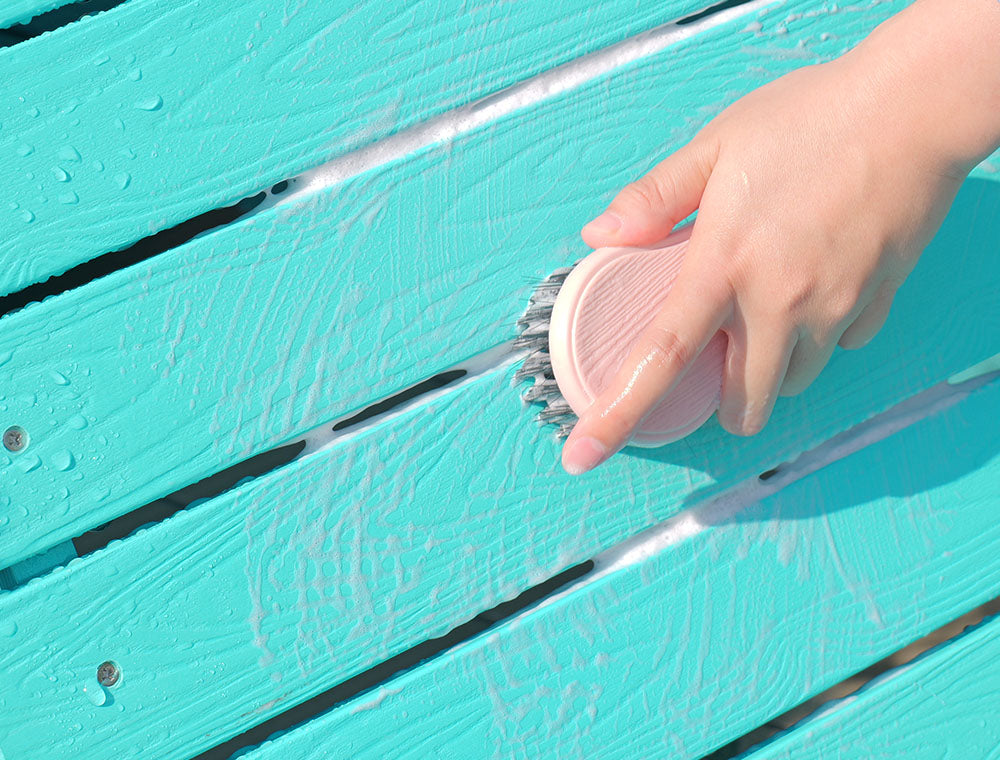 HDPS in-pool lounger material designed for easy outdoor maintenance