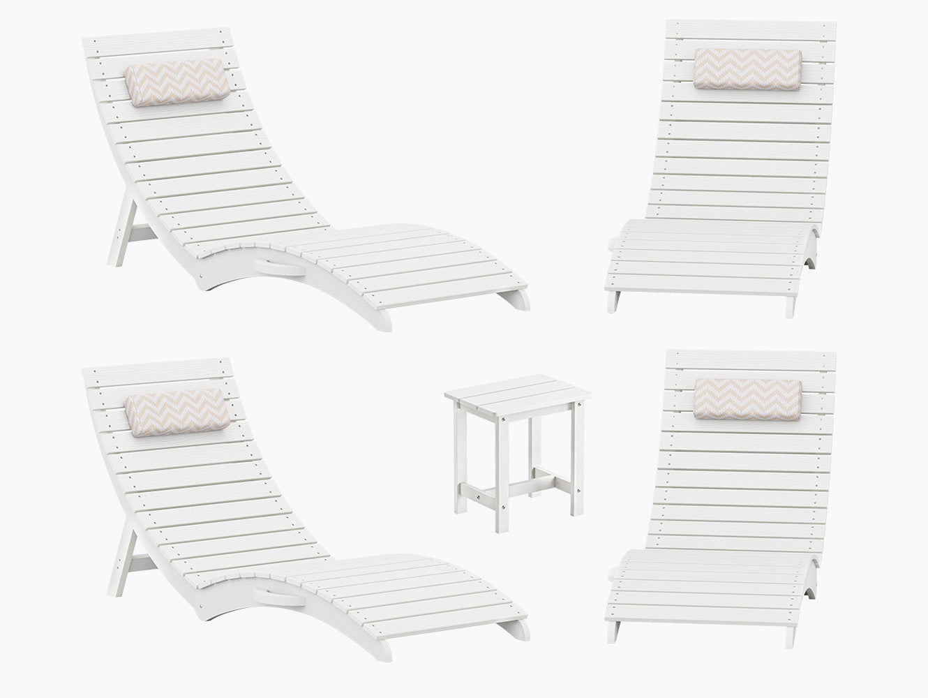 Folding Pool Lounge Chair